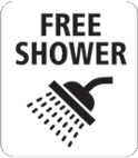 Free showers